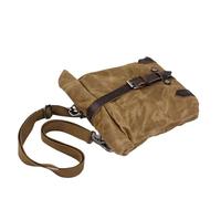 Générique Saddlebags - Vintage Motorcycle Luggage Bag Made of Waxed Canvas | Impermeabile Tool Bag con cinturino e chiusura a fibbia | Robust Motorcycles & Bicycle Side Bags for Travel
