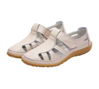 Générique Sandali da donna a punta chiusa, in pelle, sandali da donna estivi, eleganti e confortevoli, scarpe casual nude piedi sandalette traforate nude piedi traspiranti scarpe antiscivolo