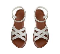 Générique Sandali da donna piatti spartani - Ciabatte da donna, estivo, spiaggia, comodi, estivi, con spose eleganti nude piedi casual, sandali fantasia, scarpe per spiaggia vacanze e tutti i giorni