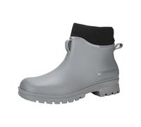 Générique Sandali Piatti Per Con Supporto Arco Plantare Pantaloncini Rain Boots For Womens Ankle Rainboot Garden Boot Ladies Rubber Outside Work With Comfort E Zoccoli Morbida Pelle, grigio, 42 EU