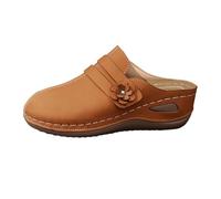 Générique Sandalo Da Spiaggia Donna Fiore - Sandali Punta Chiusa Donna Zeppe Scarpe Chic Ed Elegante Mules Grandi Dimensioni Sandalette Da Passeggiata Zoccolo Piattaforma Scarpe Casual Sandalette