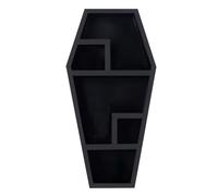 Générique Scaffale da parete per bara, grande scaffale per bara, espositore creativo per bara, libreria di bara, scaffali galleggianti decorativi per sala gotica di Halloween