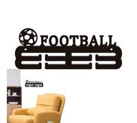 Générique Scaffale per trofei, supporto in acrilico con ganci, espositore per premi sportivi per ufficio a casa e sfida sportiva da corsa e corridori calcio baseball softball