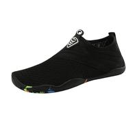 Générique Scarpe acquatiche per uomo e donna, ad asciugatura rapida, antiscivolo, leggere e traspiranti, per la spiaggia, il nuoto, il surf, lo yoga, gli sport all'aria aperta, calze d'acqua, Nero