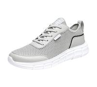 Générique Scarpe Da Running Uomini Basket Uomo Scarpe Sportive Uomini Basket Running Uomo Palestra Tennis Antiscivolo Slip on Sport All'aperto Confortevole Traspirante Scarpa, B grigio, 40 EU