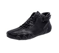 Générique Scarpe Da Running Uomo Basket Uomo Scarpe Uomo Basket Running Uomo Outdoor Traspirante Comfort Escursionismo Senza Lacci Sport All'aperto Slip on Scarpa, Le Noir 3, 47 EU
