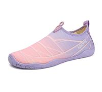 Générique Scarpe da Spiaggia e ruscello leggere e morbide per il colpo Acquatici Quick Dry Scarpe Uomo Spiaggia Camminare a piedi nudi Scarpe da Passeggiata Donna, Rosa chiaro, 41 EU