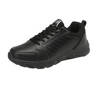 Générique Scarpe Moda E Sport Uomo Basket Running Uomo Scarpe Da Corsa Uomini Basket Uomo Multisport Tennis Antiscivolo Multicolor Casual Fitness senza Lacci Scarpa, Colore: nero, 43 EU