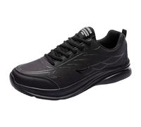 Générique Scarpe Moda E Sport Uomo Basket Uomo Scarpe Di Sicurezza Uomini Basket Running Uomo Palestra Walking Traspirante Mesh Antiscivolo Traspirante Escursionismo Scarpa, Le Noir 3, 45 EU