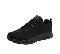 Générique Scarpe Moda E Sport Uomo Basket Uomo Scarpe Uomo Basket Running Uomo Traspirante Antiscivolo Slip on Casual Tennis Mesh Escursionismo Scarpa, Le Noir A, 40 EU