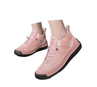 Générique Scarpe ortopediche da donna, scarpe da ginnastica comode, terapeutiche, da donna, comode scarpe da passeggio morbide, casual, per l'escursionismo all'aperto, Rosa, 43 EU