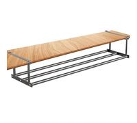 Générique Scarpiera Expandable Footwear Storage Shelf, Adjustable Space-Saving Rack, Under Cabinet Organizer for Home Organization, Behind Door Apartments Bedroom Closet, Medium, Large