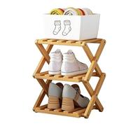 Générique Scarpiera - Organizer allungabile regolabile pieghevole multi-livello, organizer per scarpe in legno | per la famiglia e la casa ufficio interno, Legno naturale, Se référer au descriptif