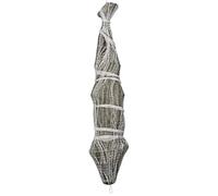 Générique Scary Fake Corpse, Halloween Corpse Props, Realistic Life-Size Body, Spider Web Wrapping Design, Creepy Outdoor Decor for Garden, Lawn, Haunted House, Patio Display, 70,87 pollici