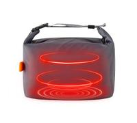 Générique Scatola pasto da donna - Borsa da pranzo isolata da donna impermeabile in alluminio, portapranzo pieghevole con manico ergonomico per pic-nic, spiaggia, scuola, escursionismo, campeggio