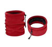 Générique Sciarpa nera da uomo in velluto spesso, resistente al freddo e al vento, ideale per esterni. Catena d'oro, rosso, Taglia unica