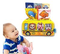 Générique Sciarpe Giocattoli - Giocattoli Sensoriali Ride Ad Alto Contrasto, Educazione Stelo di apprendimento Precoce Montessorii | Promuovere Il Collegamento dei Giocattoli Montessorii per Ragazze E