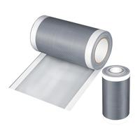 Générique Screen Repair Mesh Tape, Cuttable Window Patch, Easy with Peel-and-Stick Feature, High-Tensile Repair Gear, Weather-Resistant Fiberglass with Sturdy Build, Protective Gear for Workplace