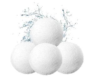 Générique Scum Sponge for Hot Tub - 4 pezzi Reusable Oil Absorbing Ball Set 7,5 cm | Floating Scum Remover for Water Cleaning | Effective Pool and Bathtub Oil Absorber F́or Hot Tub Swimming Pool