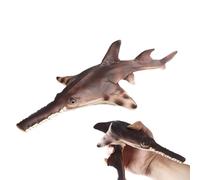 Générique Sea Figurine, Sawfish Animal Figures Collection, Realistic Wildlife Statua, Educational Learning Toy Model, Decorative Ornament for Shelf, Living Room, Dormitory, Apartment