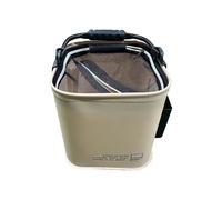 Générique Secchio per esche da pesca | Contenitore pieghevole da 13L con manico - Secchio da campeggio | per fiume acqua salata lago piscina all'aperto campeggio spiaggia giardino posteriore cortile