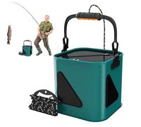 Générique Secchio Per Pesci | Secchio Per Esche Impermeabile Per La | Contenitore Di Stoccaggio Di Esche Da Portatile Per Campeggio Nuoto Barbecue