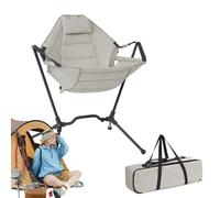 Générique Sedia da campeggio | Sgabello a dondolo con supporto ergonomico,Sedia da campeggio a dondolo, per pic-nic, soggiorno, patio, prato, giardino, festa, spiaggia,