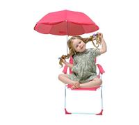 Générique Sedia da spiaggia per bambini con ombrellone, seduta da picnic pieghevole, anti-sabbia, antivento, leggera, portatile, per vacanze, giardino, picnic, viaggi, campeggio, piscina all'aperto