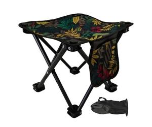 Générique Sedia pieghevole esterna - Sedie da campeggio pieghevoli | comode selle | Sgabelli esterni con borsa portaoggetti | Attrezzature di supporto leggero per la spiaggia sportiva BBQ Trav