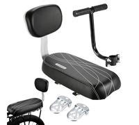 Générique Seggiolino da bicicletta per bambini, portatile, comodo e sicuro, adatto alla maggior parte delle biciclette, ideale per passeggiate in famiglia, viaggi e uscite Qu