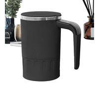 Générique Self Stirring Coffee Mug - Automatic Magnetic Stirring Cup, 380 ml Stainless Steel Mug with Smart Temp Display, Portable Drink-Mixing Details for Tea, Hands-Free Mixing for Home