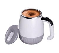 Générique Self Stirring Coffee , Ricaricabile Stirring Tumbler, Electric Mixing Cup, Magnetic Stirrer for Milk Tea Beverage Chocolate Cafe Kitchen Desk Camping Travel Convenient Easy Use