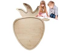 Générique Sensorik Tablett - Lernspiel | Holztablett Mit Einzigartigem Muster | Fördert Sortieren, Fühlen, Erkennen | Lehrmaterial Für Vorschulkinder, Kindergarten, Therapie, Frühe Bildung
