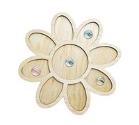 Générique Sensorik Tablett - Lernspiel | Holztablett Mit Einzigartigem Muster | Fördert Sortieren, Fühlen, Erkennen | Lehrmaterial Für Vorschulkinder, Kindergarten, Therapie, Frühe Bildung