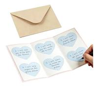 Générique Sentimental Mother Card, Love Expression Postcard Set, Romantic Greeting with Envelope Included, Emotional Appreciation Message Card, Decorative Paper Keepsake for Home Gift Giving Occasioni