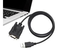Générique Serie to USB Adapter - DB 9 232 Converter Cavo, Wide Application USB 2.0 Maschio a RS232 Female Components & Accessories | DB9 Series Converter Cable with Prolific Chipset