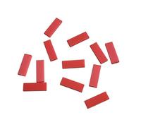 Générique Set di 12 clip per vassoi da gioco zombicida (rosso)