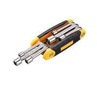 Générique Set di chiavi esagonali pieghevoli, set di chiavi pieghevoli,Cacciavite pieghevole per chiave a dado - Strumenti chiave multiuso, chiave di riparazione domestica per fidanzato, famiglia, gra