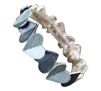 Générique Set di San Valentino, gioielli creativi, San Valentino, Lady Accessory regalo Larghezza Coppia frasi Uomo Bracciale, Taglia unica, Metallo, Nessuna pietra preziosa