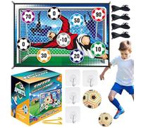Générique Set di tappetini da gioco per pallone da calcio, set di tappetini per allenamento da calcio,set di gol per ragazze | Set di attrezzature per l'allenamento con 1 palloncino, 1 in