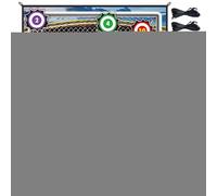 Générique Set di tappetini per allenamento di calcio, set di gioco di pallone da calcio per,set di gioco palla giocattolo - giocattoli di calcio per il calcio all'aperto per l'integrazione