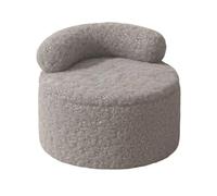 Générique Sgabello da piede ottomano - rotondo e soffice con ripostiglio, pouf ottomano con - per divano, soggiorno, camera da letto, ingresso e angolo WC con