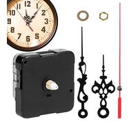 Générique Shaft Hands Quarts - Shaft Clock Mechanism Replacement, High Torque Wall Clock Movement | Metal Clocks Needle for Unique Three-Dimensional Emboidery, Craft Clocks