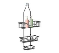 Générique Shower Shelves, No Drilling Storage, Bathroom Hanging Rack, Wall Mounted Organizer, Corner Shower, Towel Soap Holder, Rust Proof Basket for Apartment Home Hotel Rentals Usage