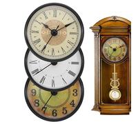 Générique Silent Wall Clock | 3 pezzi Large Silent Easy to Read,Large Arabic Numeral Clock - for Dormitory Hotel Restaurant Businesses Living Room Kitchen