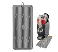 Générique Silicone Coffee Machine Mat, Anti-Slip Kitchen Pad, 12 Inch Sturdy Protector for Coffee Maker Spills, Easy Clean, Home Cafe Bar Accessory, Dining Table, Kitchen, Family Workplace Use