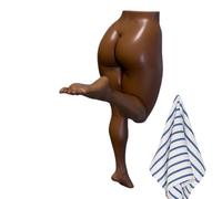 Générique Simpatici ganci per parete, bastone su gancio per appendere | Extra Srong Yoga Sculpture Waterproof Holder,Kids Towel Hooks Fors Family Friends Bath Kitchen Home Indoor Wall