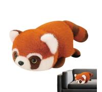 Générique Simpatico peluche reversibile Panda Peluche | Giocattolo di Panda Rosso reversibile Animale in Peluche, per il divano, decorazione domestica, favore di compleanno