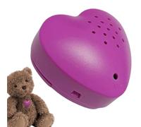 Générique Simulatore di battito cardiaco per animali in peluche, con vibrazione morbida e registrazione lenitiva, scatola per suoni di battito cardiaco, per cuccioli e cani gatti animali