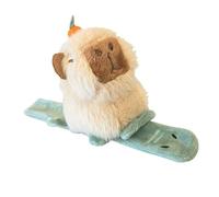 Générique Slap - Braccialetto in peluche animale, 25 x 10 x 1,3 cm, 50 g